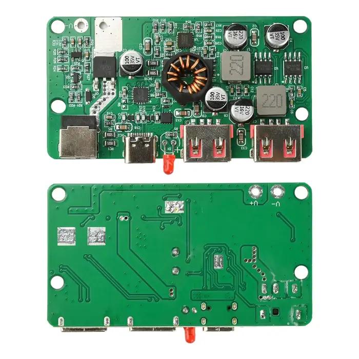 Régulateur de tension solaire PD 100W avec charge rapide USB double type C pour projets de panneaux 