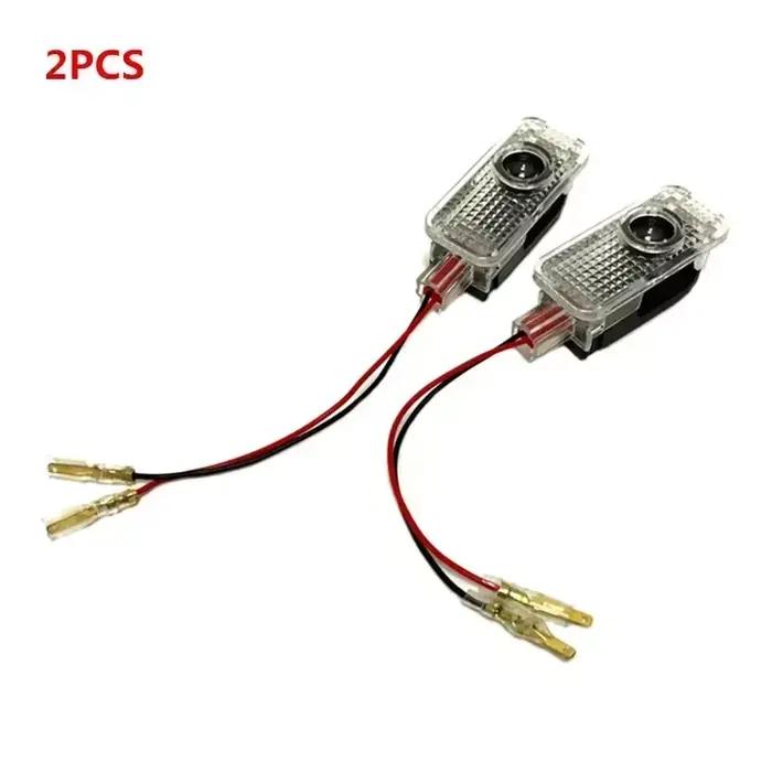 Lampe de porte de voiture à LED, logo, projet laser, décor de lumière, emblème, lampe de courtoisie,