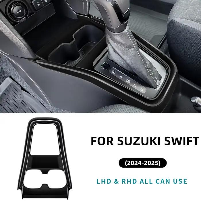 Panneau de levier de vitesse pour Suzuki Swift 2024-2025, garniture en fibre de carbone ABS, accesso