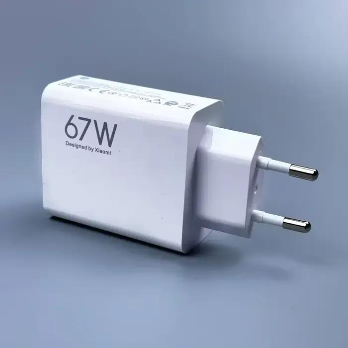Chargeur original Xiaomi 67W Turbo Charge Gan, adaptateur EU, câble USB Type C 6A pour Poco X5, F5 P