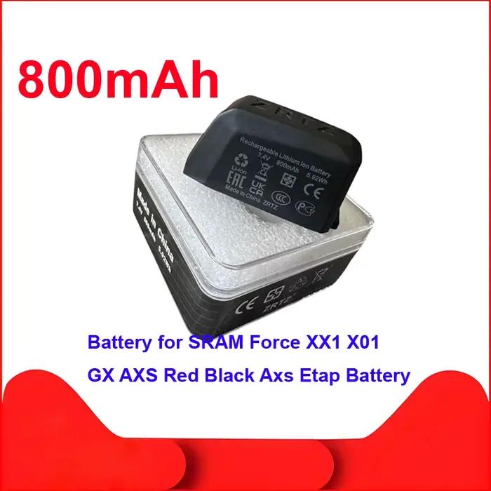 Batterie 800mAh 1 pièce pour SRAM Force Red Black Axs Etap Black XX1 X01 GX AXS