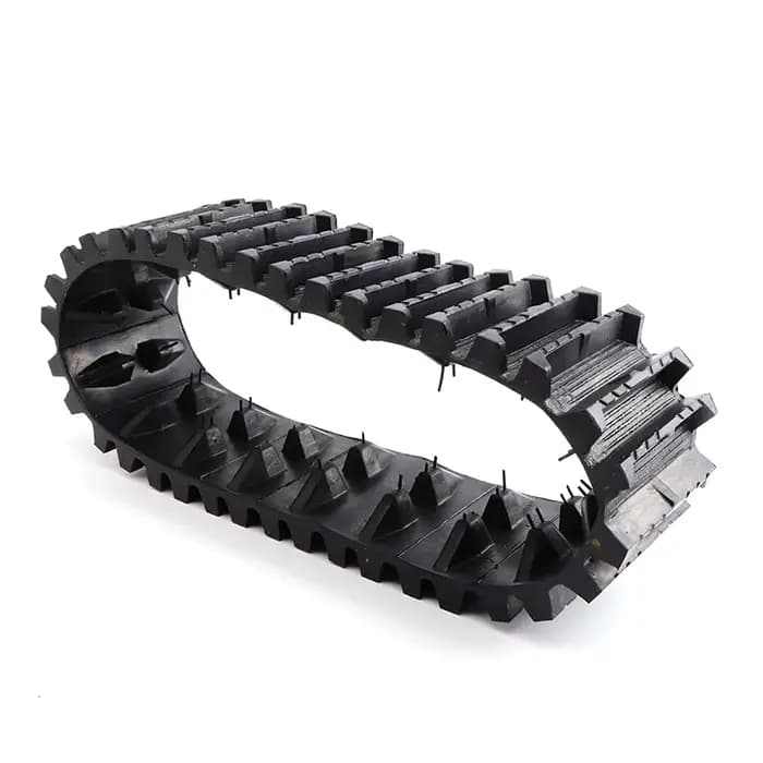 Chenilles en caoutchouc pour ATV/UTV/Go Kart/Buggy/Snowmobile - Accessoires pour souffleuses à neige