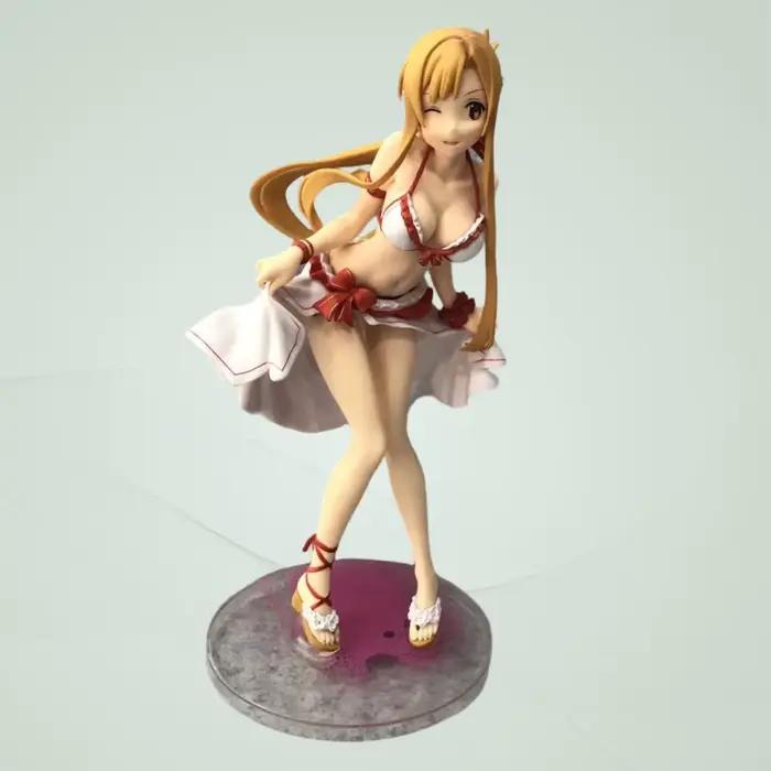 Accessoires d'anime faits à la main sur le thème des épées, maillots de bain, figurines d'Athéna, mo