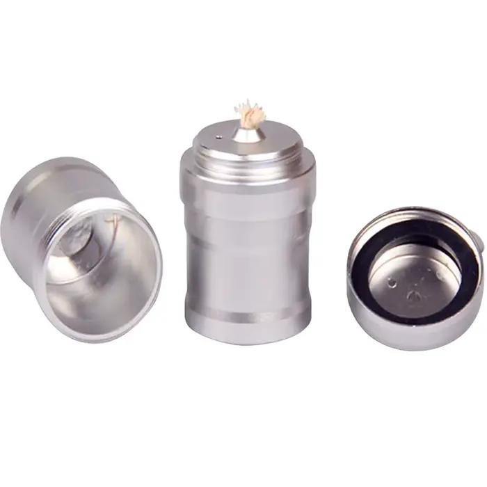 Mini Lampe à Alcool Portable en Métal, Brûleur de Chauffage Liquide pour Laboratoire, Camping, Voyag