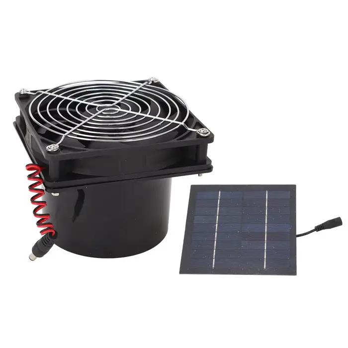 Ventilateur solaire Ventilateur d'extraction solaire Ventilation à dissipation thermique efficace 50