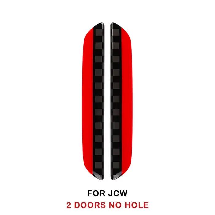 Couverture de panneau de poignée de porte extérieure de voiture, autocollants décoratifs pour Mini C