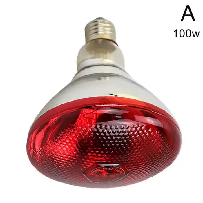 100w 150w 175w 200w 250w 275w lampe chauffante rouge pour animaux de compagnie jour nuit pour lampe 