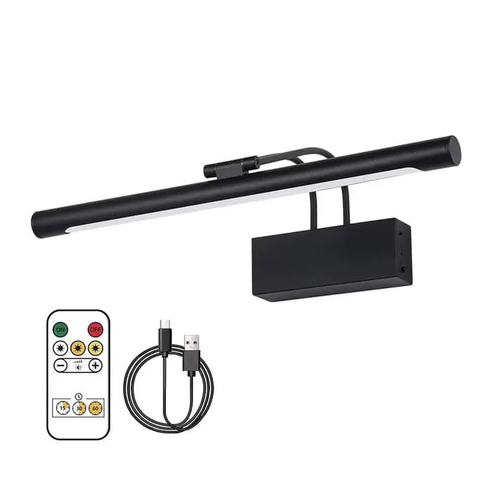 Applique murale LED sans fil, Rechargeable par USB, avec télécommande, pour peinture, image, 5V, pou