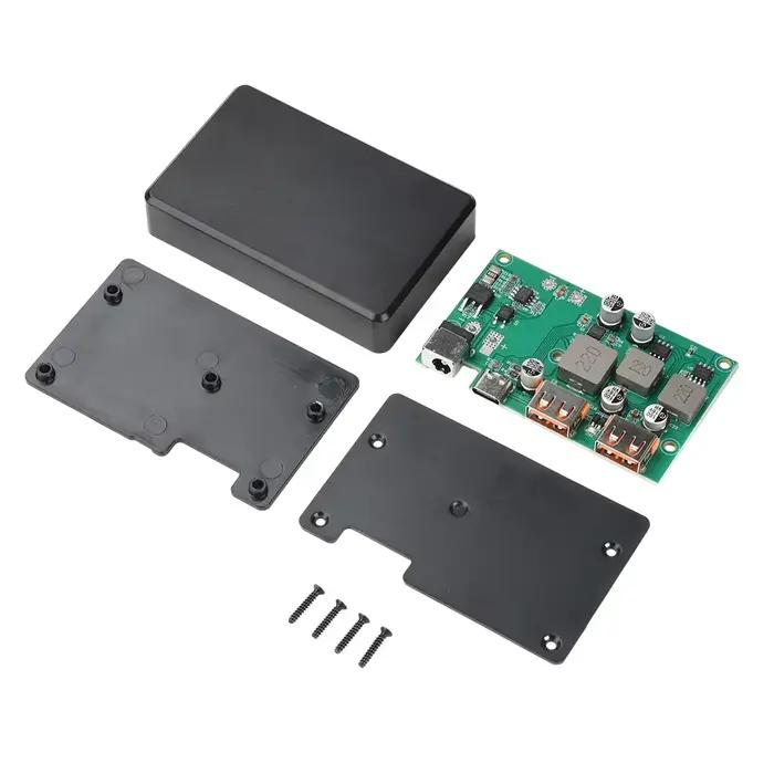 Module de chargeur DIY double USB Type-C avec contrôleur solaire QC2.0 3.0 PD 2.0 3.0 et stabilisate