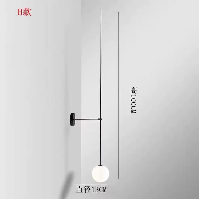 Plafonnier au Design Minimaliste Mobile, Luminaire Décoratif d'Nik, Idéal pour un Salon, une Chambre