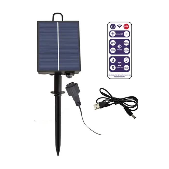 Kits de boîtier de commande de batterie solaire 1200MAH, panneau de batterie au Lithium pour bande l