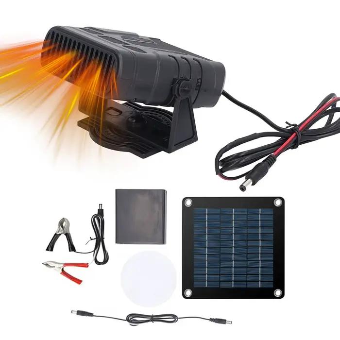 Chauffage de poulailler à énergie solaire 20W, équipement à vent Compact, chauffage solaire pour pou