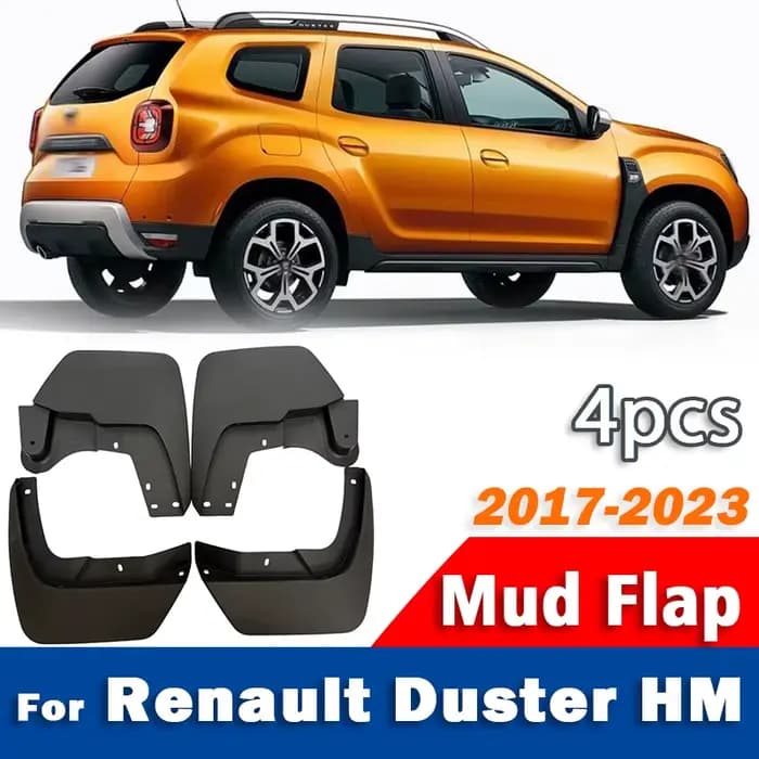 2017-2023 Pour Renault Duster HM Dacia Garde-boue Pare-boue Accessoires de voiture 1 ensemble 4 pièc