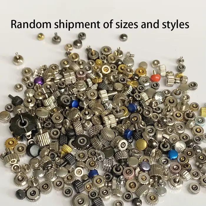 Accessoires de montre : Têtes de manivelle de styles variés, expédiées aléatoirement. Accessoires DI