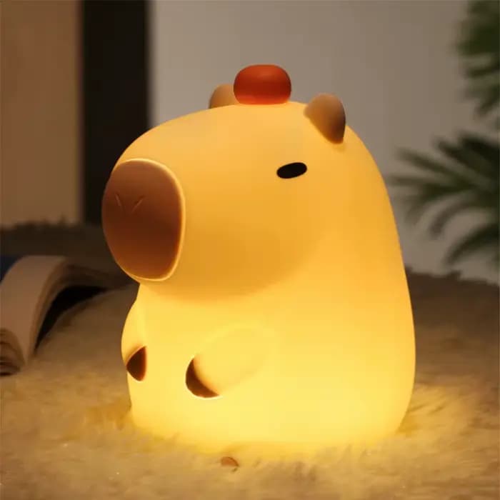 Axolotl – veilleuse en Silicone, mignonne, veilleuse à commande tactile, lampe de Table Rechargeable