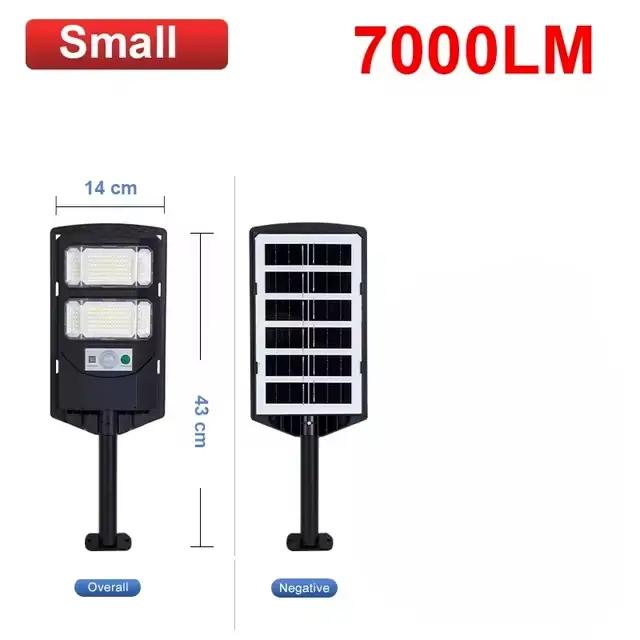 2000000 LM lampe solaire Ultra puissante avec télécommande extérieure solaire Induction rue cour lum