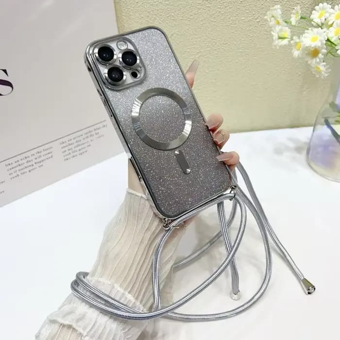 Étui magnétique avec sangle pour Samsung S25 Ultra Galaxy S24 FE S21 S26 S22 S23 Plus A56, coque à p