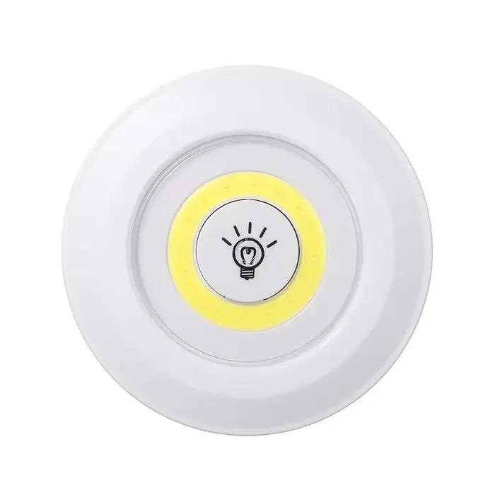 Lumière LED sans fil avec télécommande, éclairage sous armoire, projecteur large, minuterie 30 minut