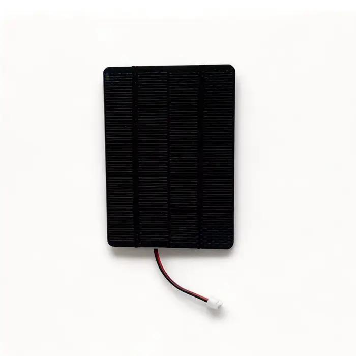 Mini panneau solaire efficace 6V, module photovoltaïque 1.3W 3W 5W, panneau solaire DIY avec câble p