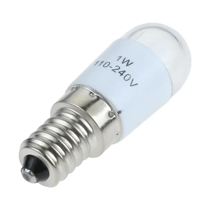Ampoule LED universelle pour Machine à coudre domestique, 2 pièces, BA15D/E14/E12 110-220V 1W, lampe