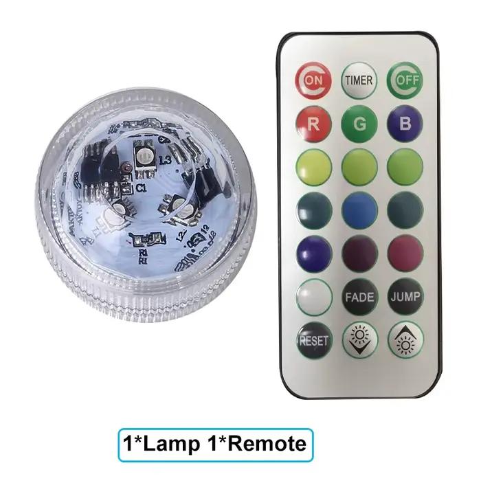 Veilleuse LED sans fil pour intérieur de voiture, feu arrière adhésif pour vélo, lampe d'ambiance, d