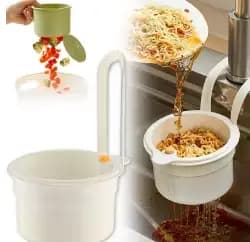 Égouttoir suspendu pour évier de cuisine, panier de lavage de légumes, filtre à résidus alimentaires