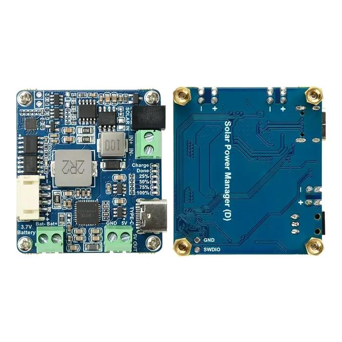 Module de gestion d'énergie solaire D pour Arduino/Jetson/Raspberry Pi, pour charger une batterie Li