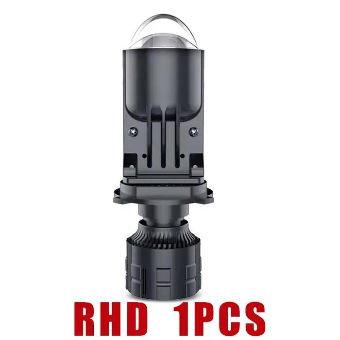 H4 lentille phares 160W 90000LM Auto lampe Mini lentille LED 9003 HIB2 ampoules voiture moto double 