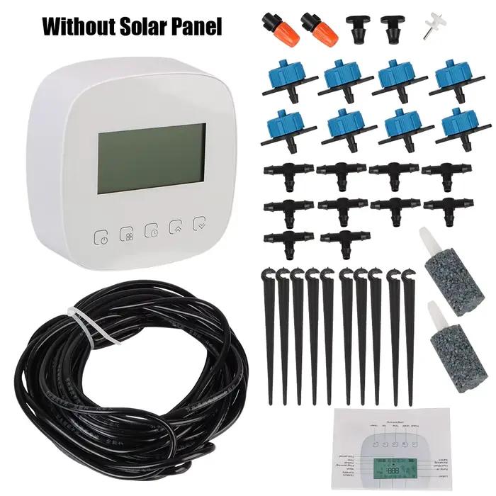 WiFi Tuya avec panneau solaire minuterie d'irrigation d'arrosage numérique contrôleur d'irrigation m