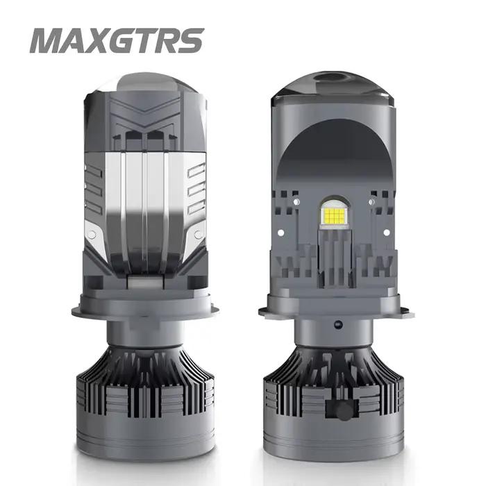 Grande lentille H4 phare LED Mini lentille de projecteur LED H4 lampe automatique phare Automobile f