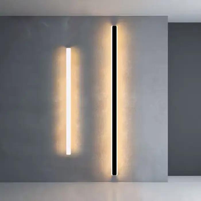 Applique murale LED noire moderne pour la salle à manger, le salon, la décoration, appliques murales