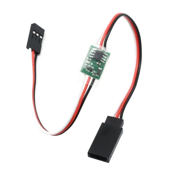 Convertisseur de Signal Servo, convertisseur lent à retard professionnel, mécanisme de direction, réducteur de Servo lent pour modèle RC, bricolage amélioré