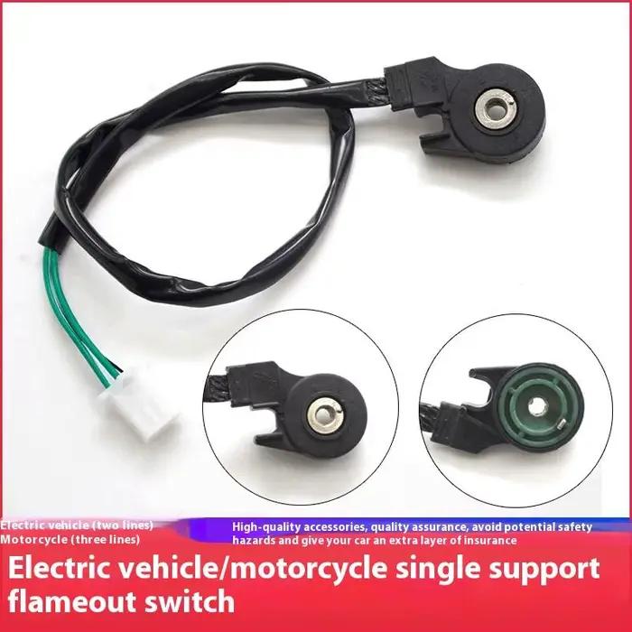 Moteur interrupteur décrochage pied latéral béquille Support capteur béquille interrupteur arrêt pour moto électrique moto