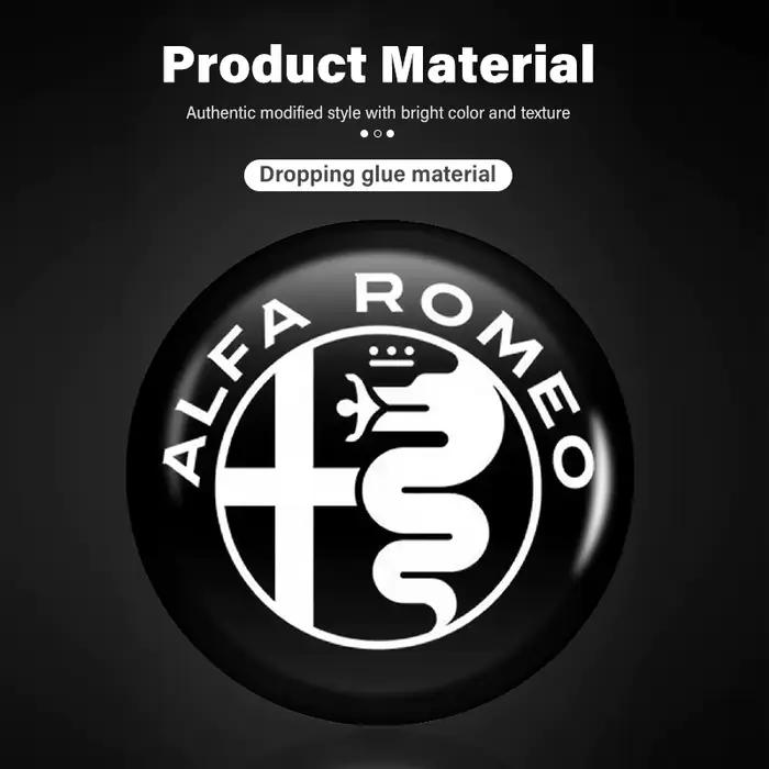 Autocollants pour clé télécommande de voiture Alfa Romeo