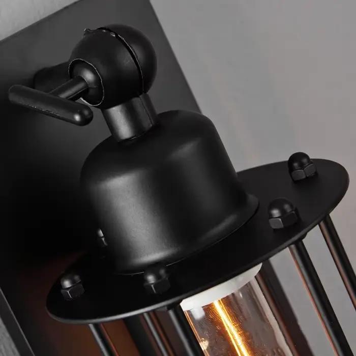 Lampe murale en fer de style industriel rétro, pour couloir, escalier, restaurant, loft, chambre à coucher, lampe de chevet, décoration de la maison, éclairage LED intérieur
