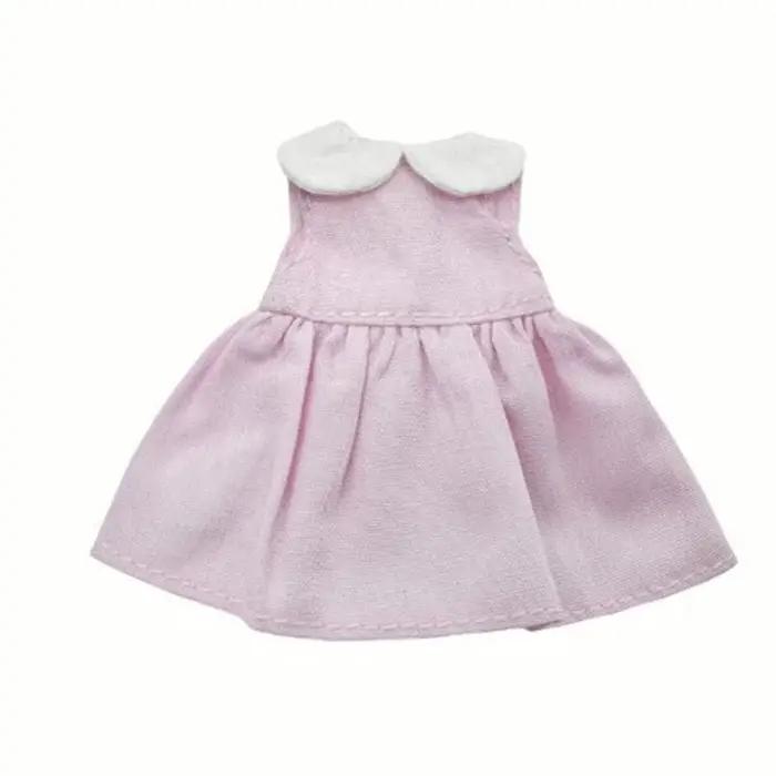Robes à pois faites à la main pour poupées, vêtements multi-styles, hauts, jupes, accessoires, tenues sans manches pour poupées