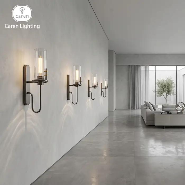 Lampe murale moderne nordique Caren Lighting Light and Shadow Symphony