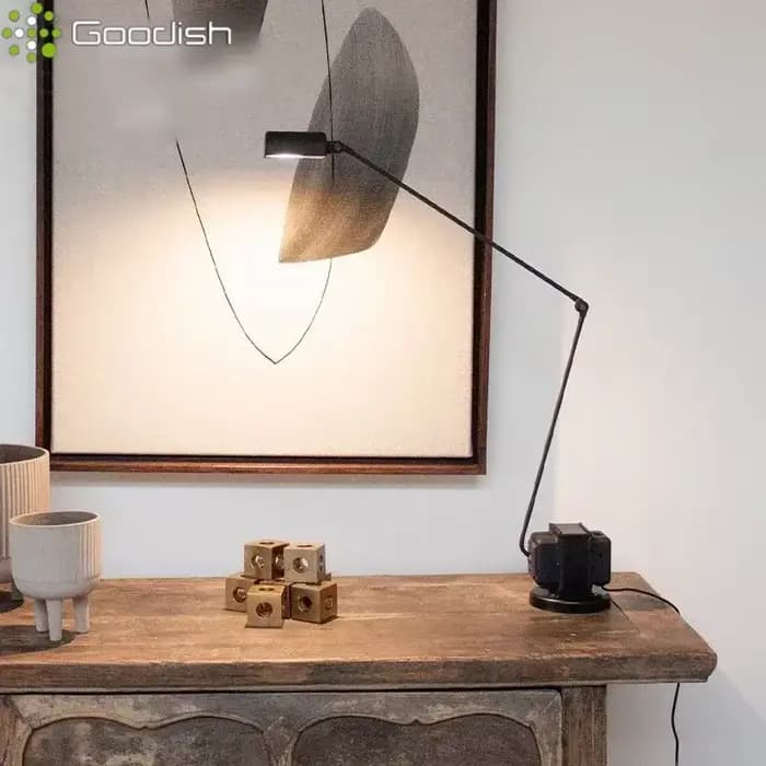 Style nordique moderne élégant bureau en forme de lampadaire LED Art lumières créatives pour salon salle à manger décoration de la maison lustres