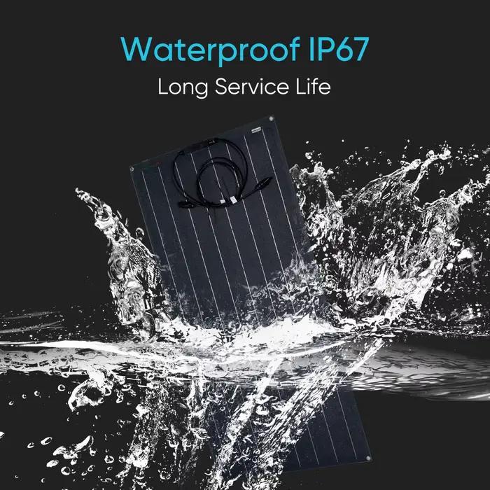 1500W3000WSolar Panel1000W2000W solaire haute efficacité Portable batterie externe charge Flexible cellules solaires extérieures pour la maison/Camping