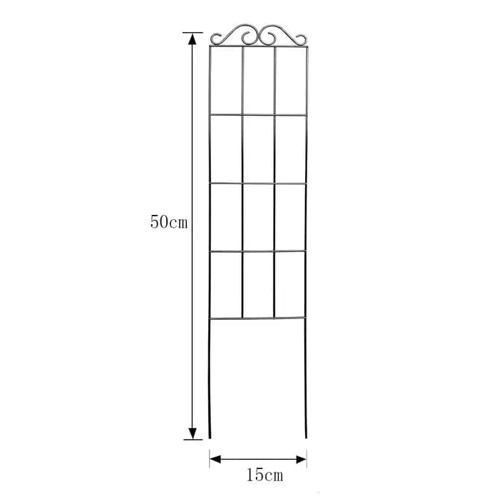 Cadre d'escalade en métal pour plantes grimpantes, treillis d'intérieur de jardin, fer, plantes en pot, croissance de la vigne, fleur, rotin, T1