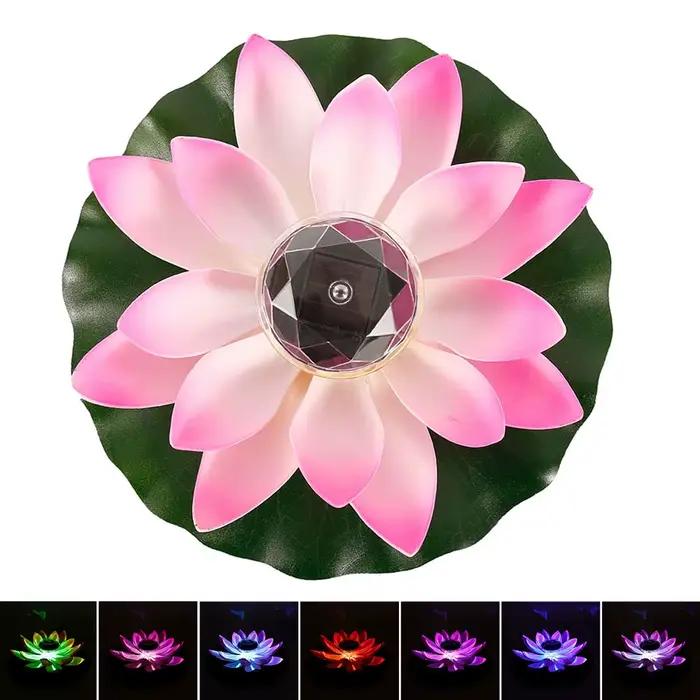 Lampe LED Solaire Flottante de 7 Couleurs RVB