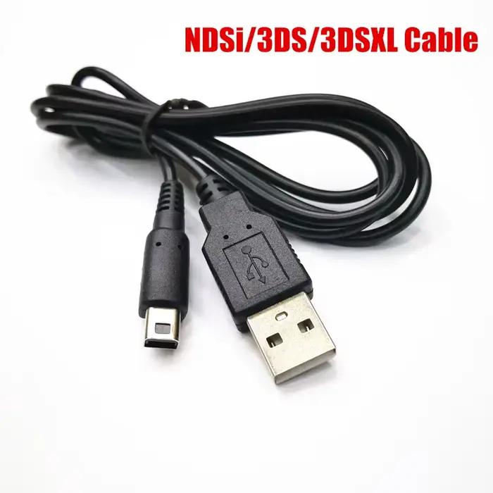 Chargeur de données USB, câble d'alimentation pour DS Lite DSL NDSL pour NDSi 3DS nouveau 3DS XL LL NDS GBA SP