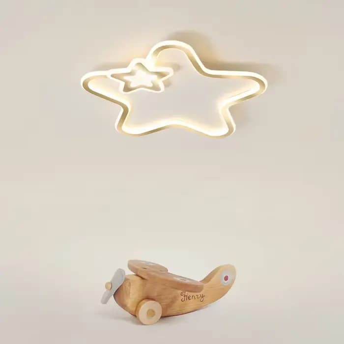 Étoile moderne LED plafonnier pour enfants salon étude allée balcon lustre intérieur décor à la maison luminaire Lustre