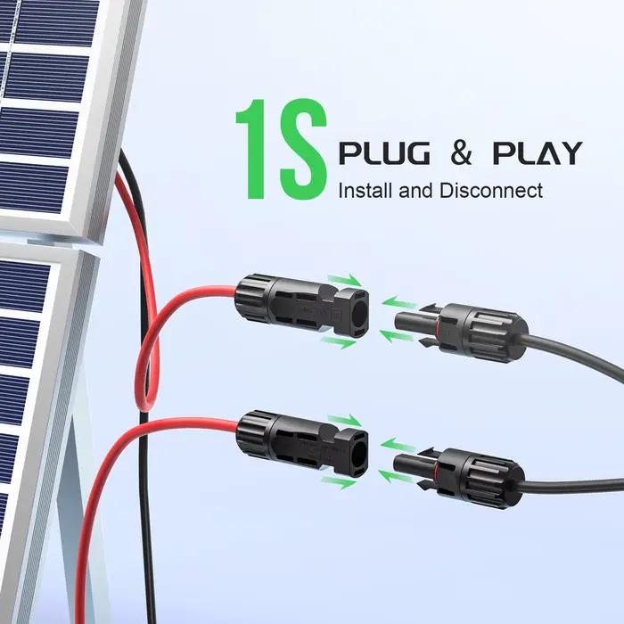 Connecteurs solaires BateriaPower câble YBranch 30A