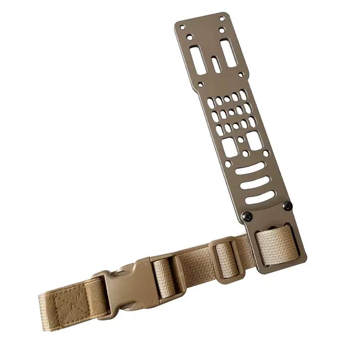 Plate-forme de transport de jambe tombante, adaptateur de étui de pistolet tactique réglable modulaire en métal Compatible QLS Airsoft adaptateur accessoires