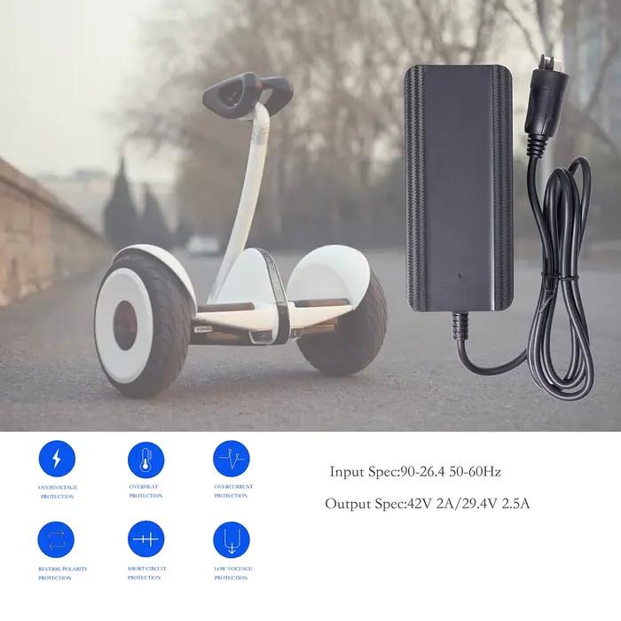 Chargeur de vélo électrique 42V 2A pour batterie
