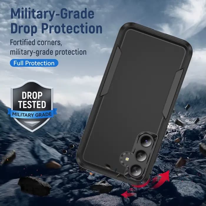 Étuis de qualité militaire pour Samsung Galaxy S25 FE S22 S23 S26 Plus S24 FE Ultra Edge A57 A17 A54 A16 5G A56 A55 A35