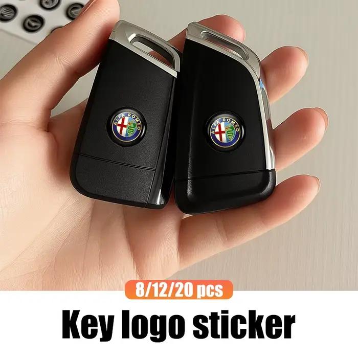 Autocollants pour clé télécommande de voiture Alfa Romeo