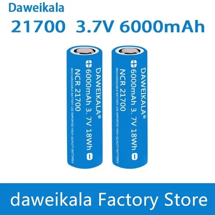 Batterie Li-ion grande capacité 21700 3.7V 6000mAh