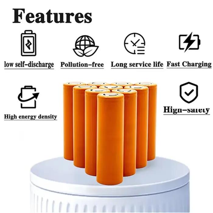 Batterie rechargeable 3.7V 21700 -70g- 4000mah 30A
